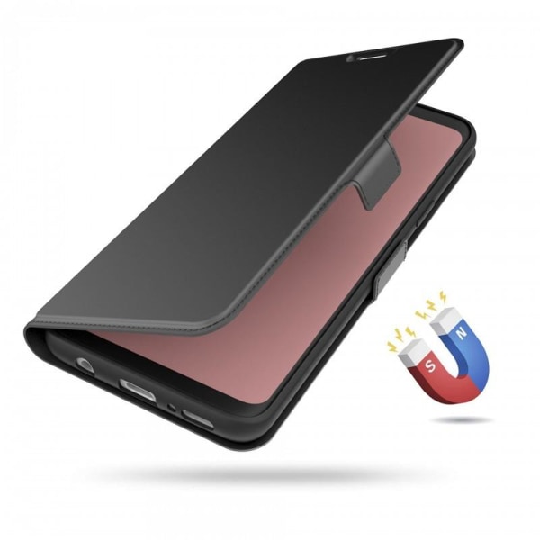 Oneplus 9 Pro Flip Case Skin Pro V2 med kortrum Black