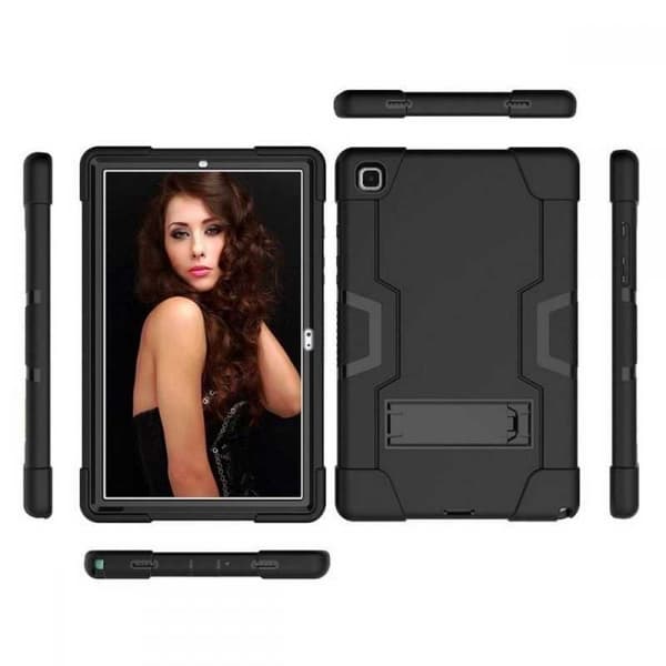 Samsung Tab A7 10.4" Heltäckande Premium 3D Skal 3in1 ThreeSixty Svart