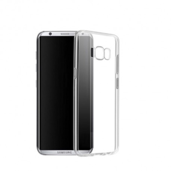 Samsung S8 Plus Stötdämpande Silikon Skal Simple® Transparent