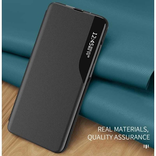 Xiaomi Redmi Note 12 4G Case Tech-Protect Smart View - musta Black