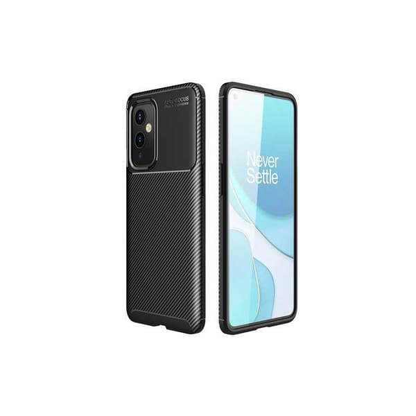 OnePlus 9 Stöttåligt Slimmat Skal FullCarbon V4 Svart