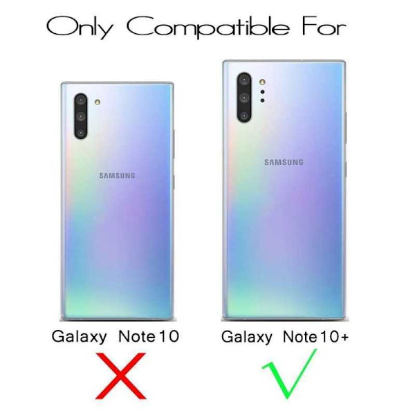 Samsung Note 10 Plus Ultratunt Mattsvart Skal Basic V2 Svart