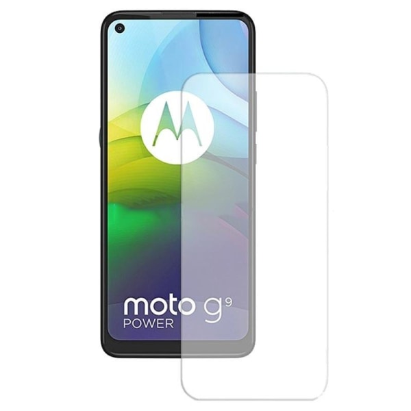 2-PACK Motorola Moto G9 Power FullFrame 0,26 mm 9H karkaistu lasi Transparent