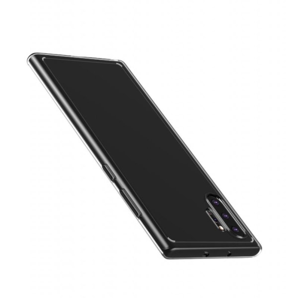Samsung Note 10 stødabsorberende glasbagside Transparent