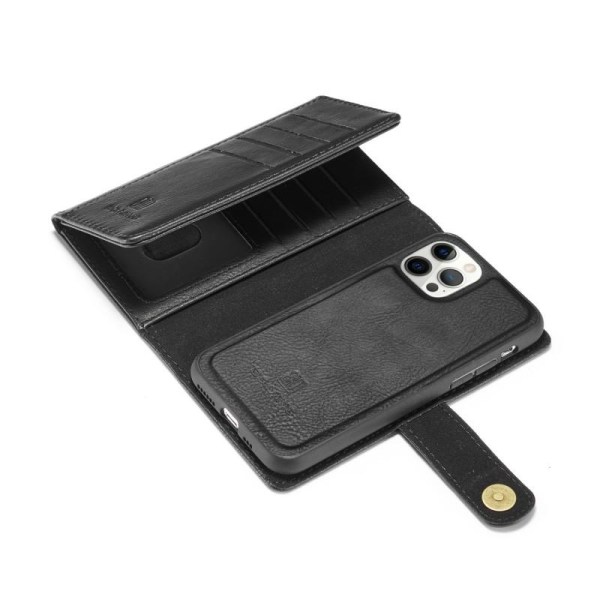 iPhone 12 Pro Max 14-LOMME Magnetisk mobil lommebok DG.Ming V2 Black