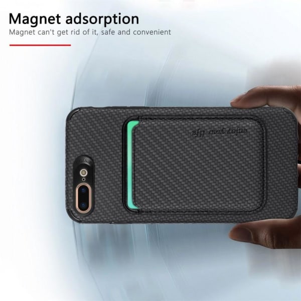 Iskunkestävä kuori Magsafe RFID:llä magneettikorttipidikkeellä i Black