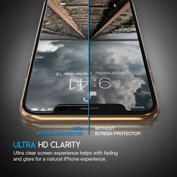 2-PACK iPhone 11 Karkaistu lasi 0,26mm 2,5D 9H Transparent