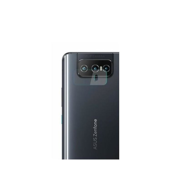 2-PACK Asus Zenfone 8 Flip Skydd Linsskydd Kameraskydd Transparent