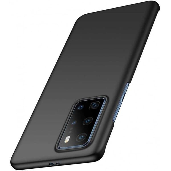 Huawei P40 Pro Erittäin ohut kumipinnoitettu mattamusta Cover Basic V2 Black