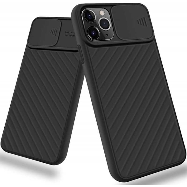 iPhone 11 Pro Max Iskunkestävä kotelo Sisäänrakennettu CamShield Grön