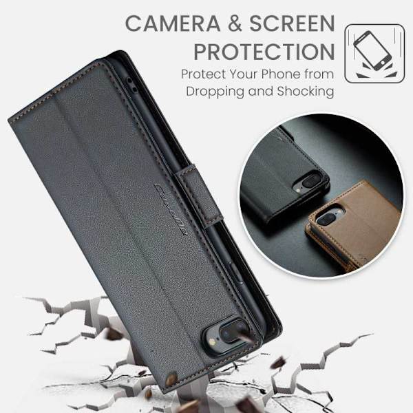 CaseMe Skin Pro Fodral iPhone 7 Plus / 8 Plus Svart