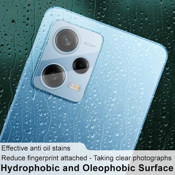 2-PACK Redmi Note 12 4G Skydd Linsskydd Kameraskydd Transparent
