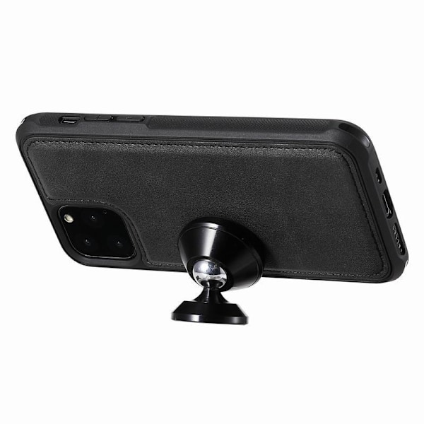 iPhone 12 Pro Max praktisk etui med magnetisk cover 6-rums Winston V2 Black