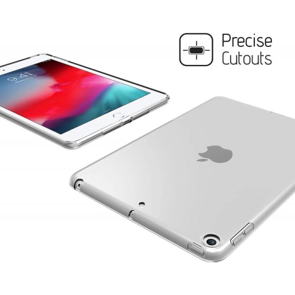 iPad Mini 5 & 4 stødabsorberende TPU-cover Enkelt Transparent