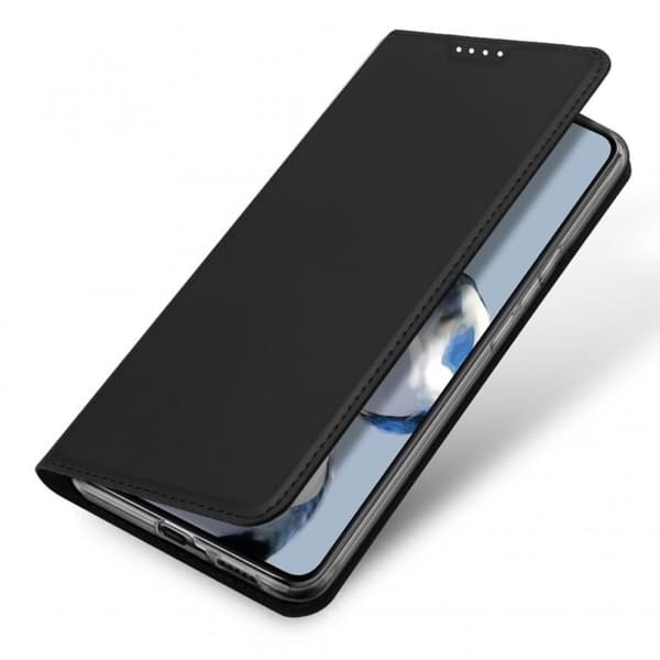 Google Pixel 6A läppäkotelo Smooth Card -lokero Black