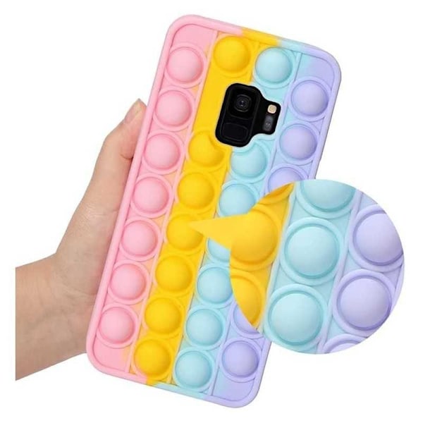 Samsung S9 Suojakuori Fidget Toy Pop-It V2 Multicolor