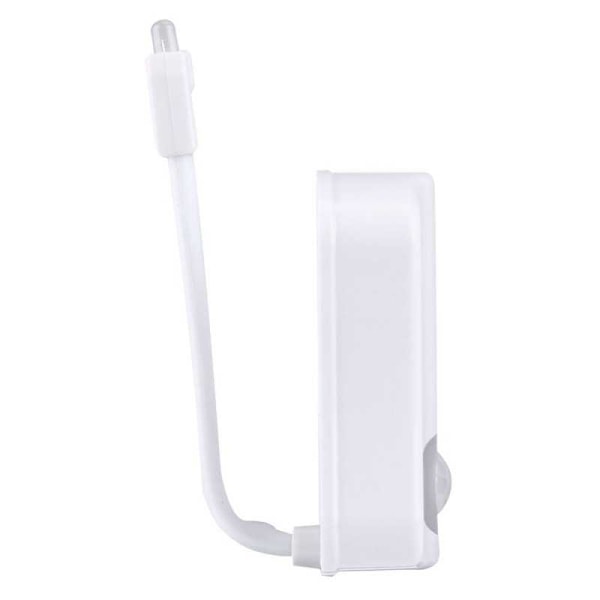 Toiletbelysning LED Forskellige farver White