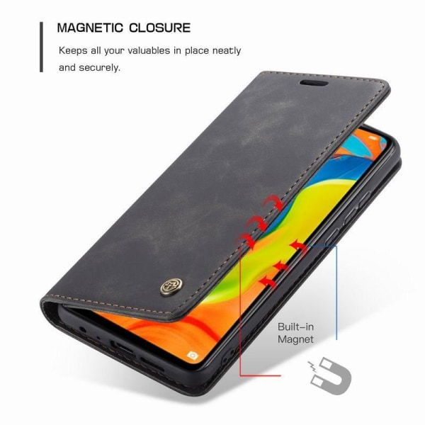 Huawei P30 Lite Elegant Flip Cover CaseMe 3-RUMMET Black
