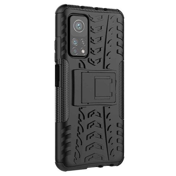 Xiaomi Mi 10T / 10T Pro Stöttåligt Skal med Stöd Active Svart