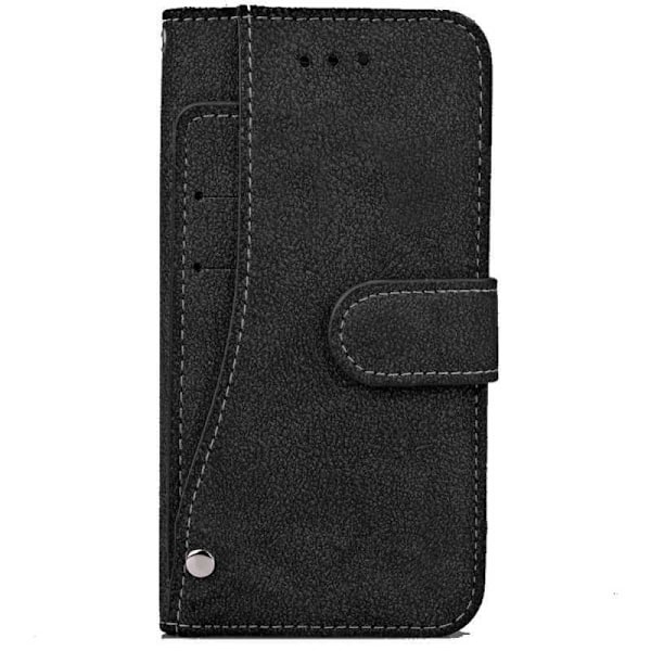 iPhone 6/6S Käytännöllinen lompakkokotelo 6-POCKET Pharahilla Black