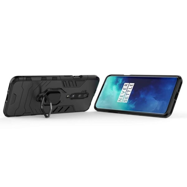 OnePlus 8 Shockproof Cover med Ring Holder ThinArmor Black