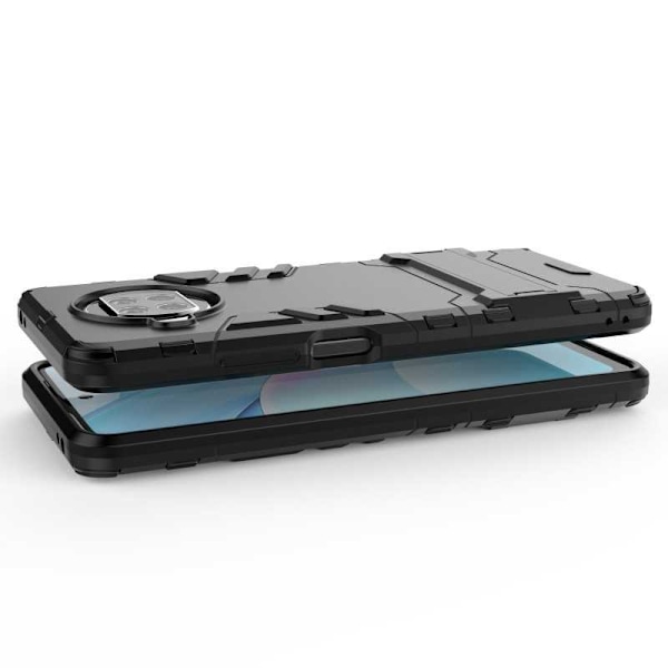 Xiaomi Mi 10T Lite stødsikkert dæksel med tynd armering Black