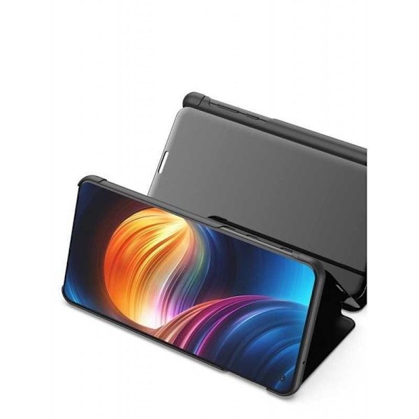 Samsung S10 Plus Smart Flipfodral Clear View Standing V2 Rocket Svart