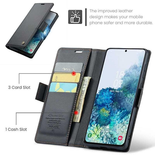 CaseMe Skin Pro Case Samsung Galaxy S20 Plus Black
