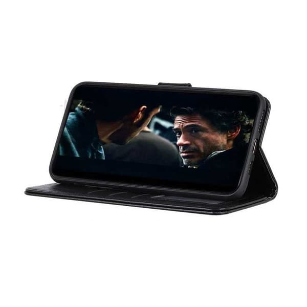 Samsung Note 20 Ultra Wallet Case PU-nahkainen 4-FACK Evry Black