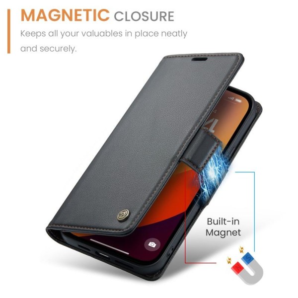 CaseMe Skin Pro-deksel iPhone 15 Max Black