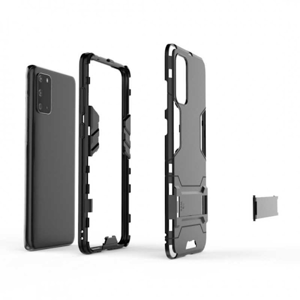 Samsung S20 Ultra Stöttåligt Skal med Kickstand ThinArmor Svart