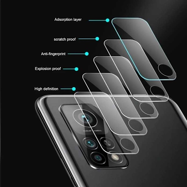 2-PACK Samsung A53 5G Kamera Linsskydd Transparent