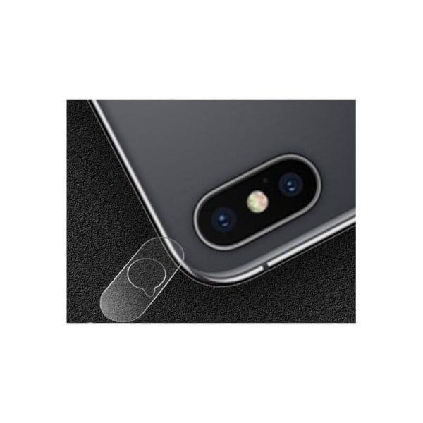 2-PACK iPhone XS Max -kameran linssin suojus Transparent
