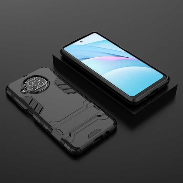Xiaomi Mi 10T Lite stødsikkert dæksel med tynd armering Black
