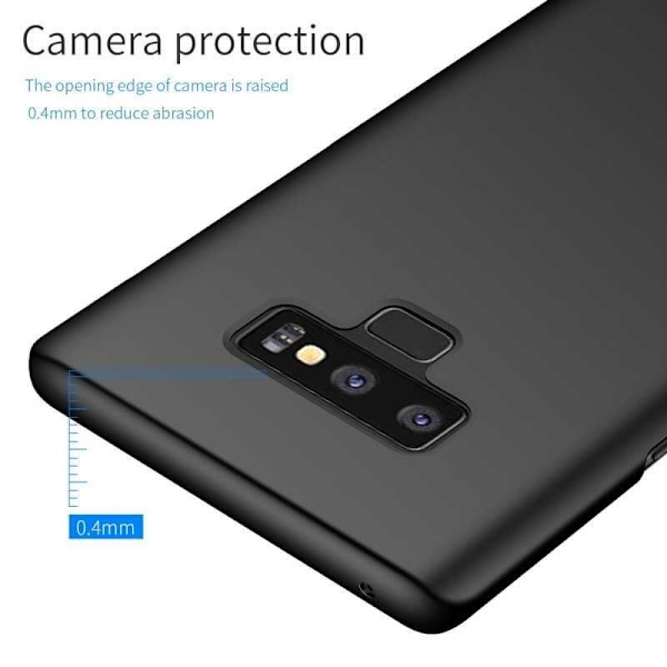 Samsung Note 9 Ultratunt Mattsvart Skal Basic V2 Svart