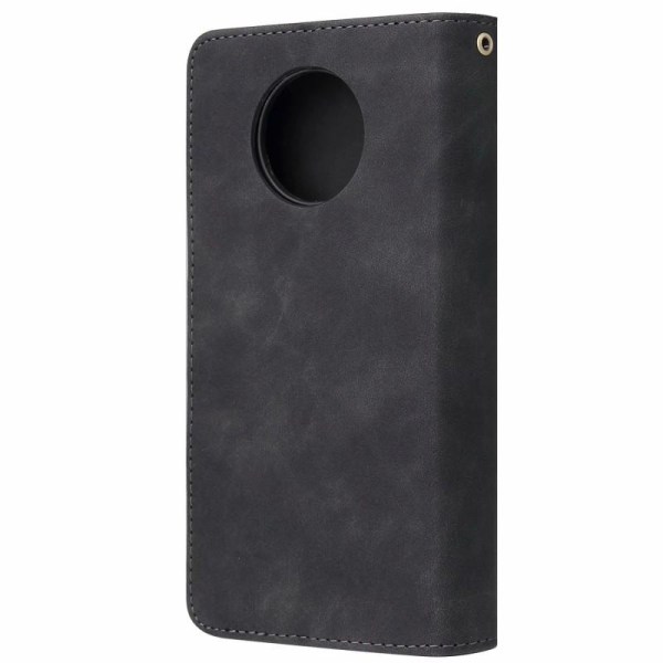 OnePlus 7T multifunktionelt pung etui Lynlås 8-rum Black