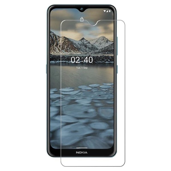 Nokia 2.4 herdet glass 0,26 mm 2,5D 9H Transparent