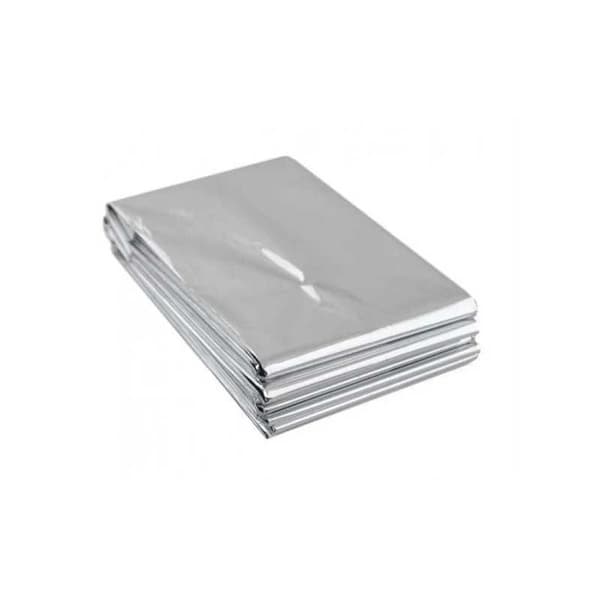 Vindtät Nödfilt Aluminium Silver