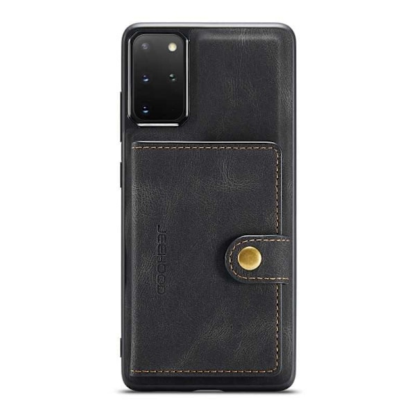 Samsung S20 Plus iskunkestävä kotelo magneettisella korttitelineellä JeeHood Black