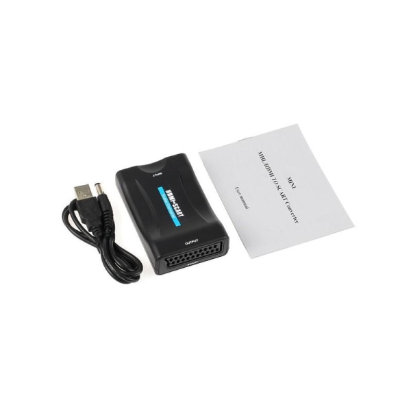 HDMI till SCART Adapter / Omvandlare Svart