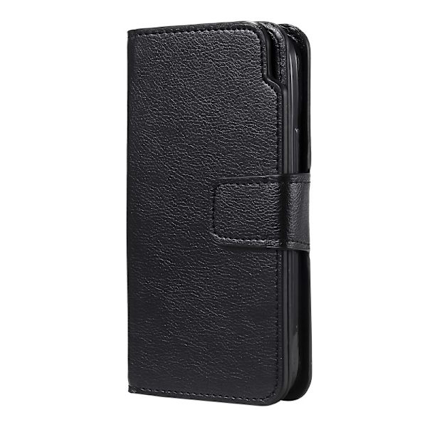 iPhone 16 Praktisk Plånboksfodral med 12-Fack Array V4