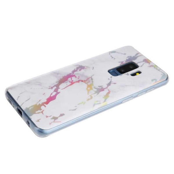 Samsung S9 stødabsorberende marmorcover Lazr Svart