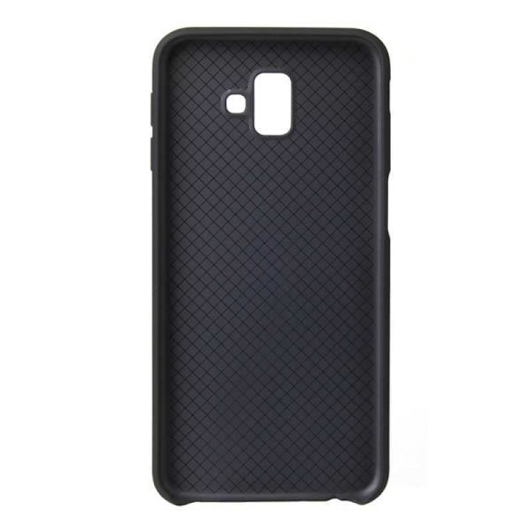 Samsung J6 2018 Gummibelagd Mattsvart Silikon Skal Svart