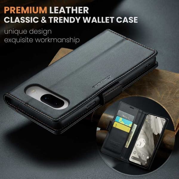 CaseMe Skin Pro Case Google Pixel 8 Black