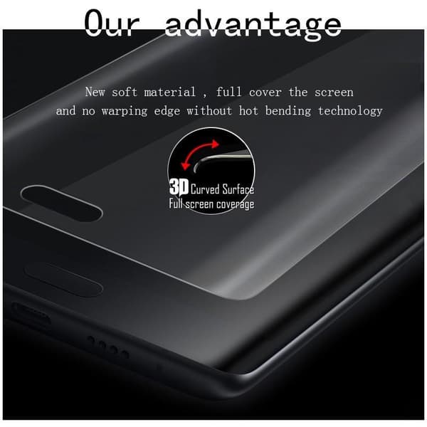 Samsung S23 Ultra Härdat Glas 0.26mm 3D 9H Fullframe Transparent