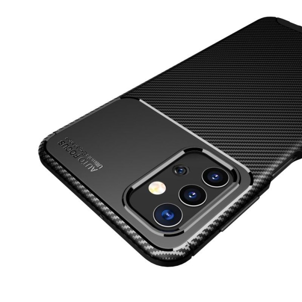 Samsung A53 5G Stöttåligt Slimmat Skal FullCarbon V4 Black