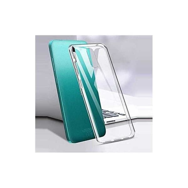 Nokia 2.3 iskuja vaimentava silikonikotelo Simple Transparent