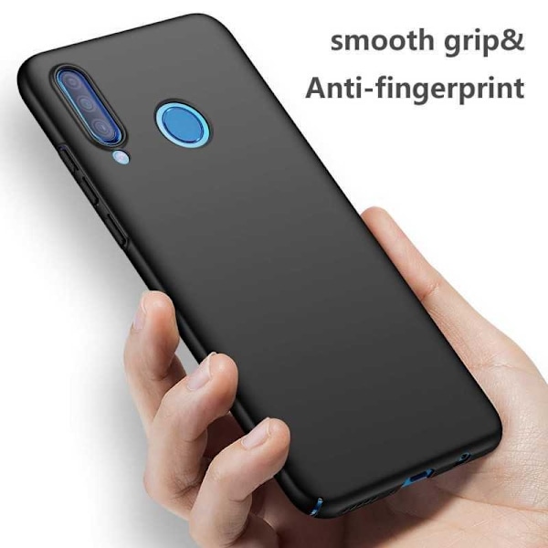 Huawei P30 Lite Ultratunt Mattsvart Skal Basic V2 Svart