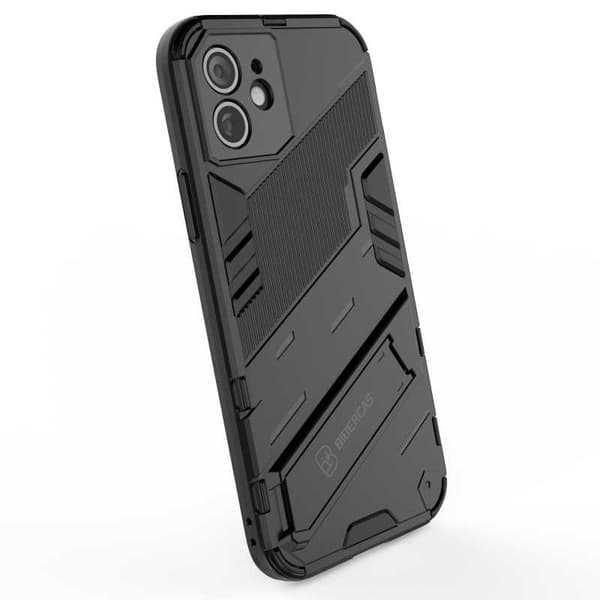 iPhone 12 Stöttåligt Skal med Kickstand ThinArmor V2 Orange