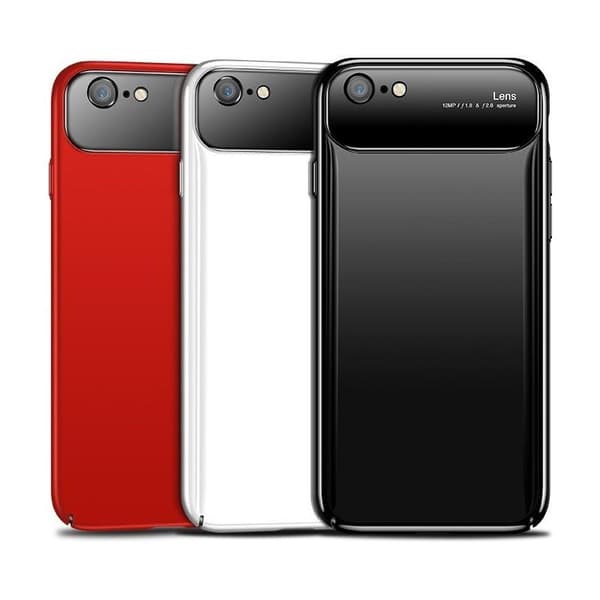 iPhone 7 Plus Ultratunnt Stötdämpande Skal Blanc Vit